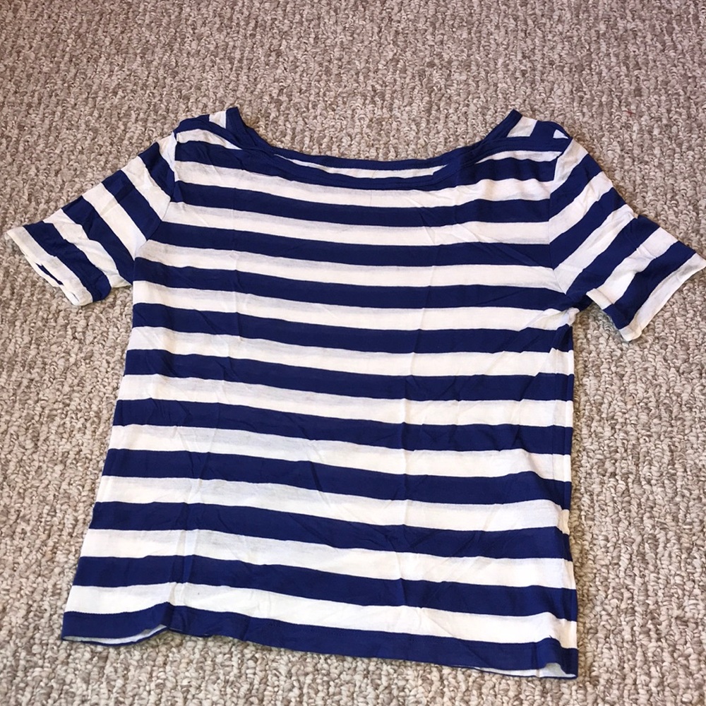 Stem stripped tee